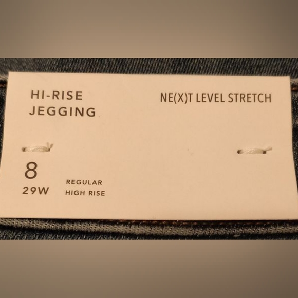 Medium Blue Wash High Waisted Jeggings - Picture 2 of 6